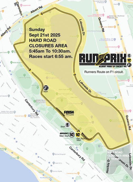 Road Closures
                        Map